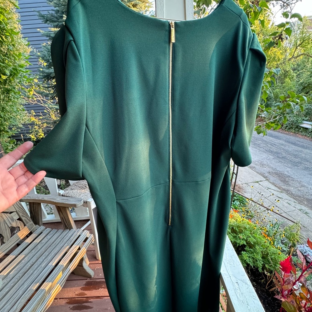 Green Calvin Klein dress size 22W - Picture 6 of 6